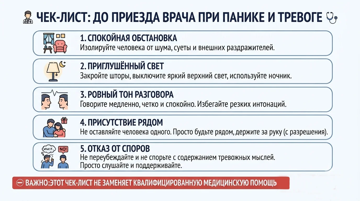 Помощь до приезда врача